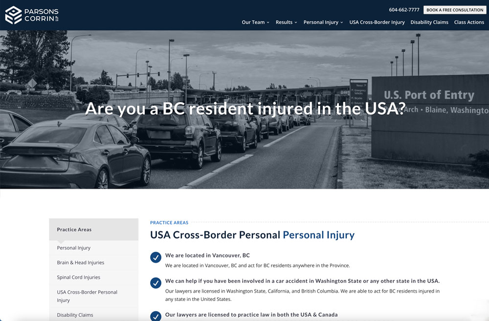 Lawyer Website Design